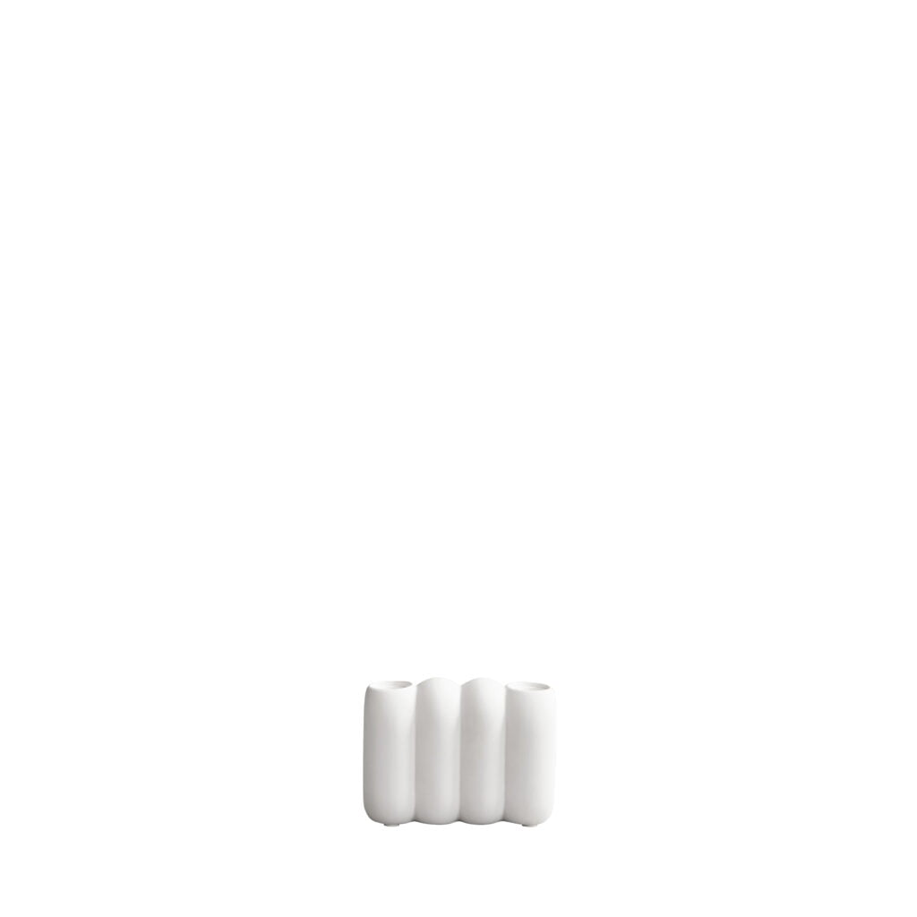 Küünlahoidja Tube, Mini – Bone White