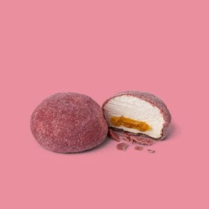 The Mallows Karamellitäidisega Vahukommid - Rich Raspberry & Ruby Chocolate