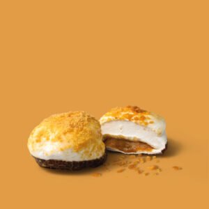 The Mallows Karamellitäidisega Vahukommid - Cacao & Sprinkled with Crunchy Toffee