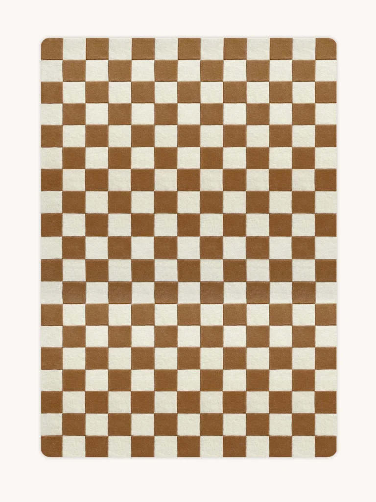 Maison Deux vaip Checkerboard Terra 170 x 240 cm